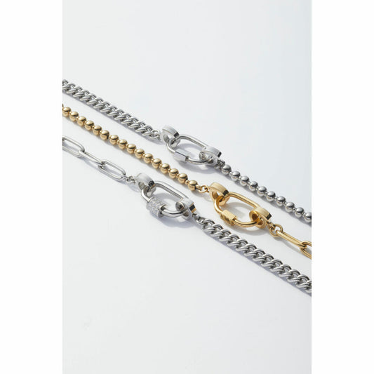 Leonardo Jewels Joker gold Lora Clip&Mix, ring for chain, connection, jewelry, stainless steel IP gold, gold, 021818