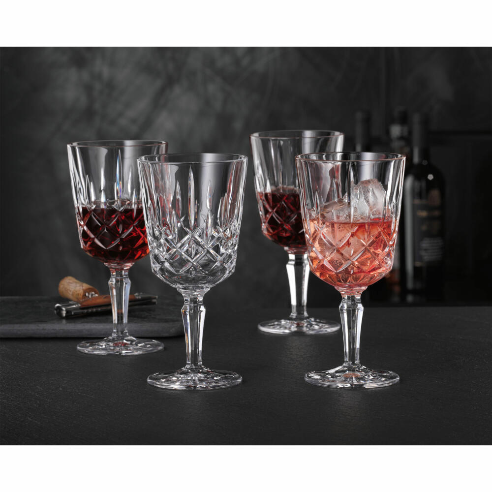 Nachtmann Cocktail/Wine Glass Set of 4 Noblesse, Crystal Glass, Clear, 355 ml, 104247