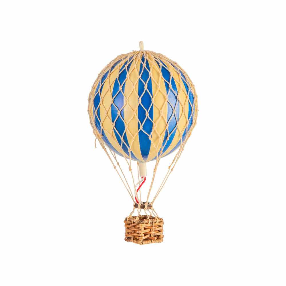 Authentic Models Hängedekoration Floating in the Skies Blue, Ballon, Rattan, Papier, PP-Kunststoff, AP160D