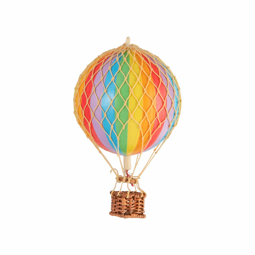 Authentic Models Hanging Decoration Floating in the Skies Rainbow, Balloon, Rattan, Paper, PP Plastic, AP160E