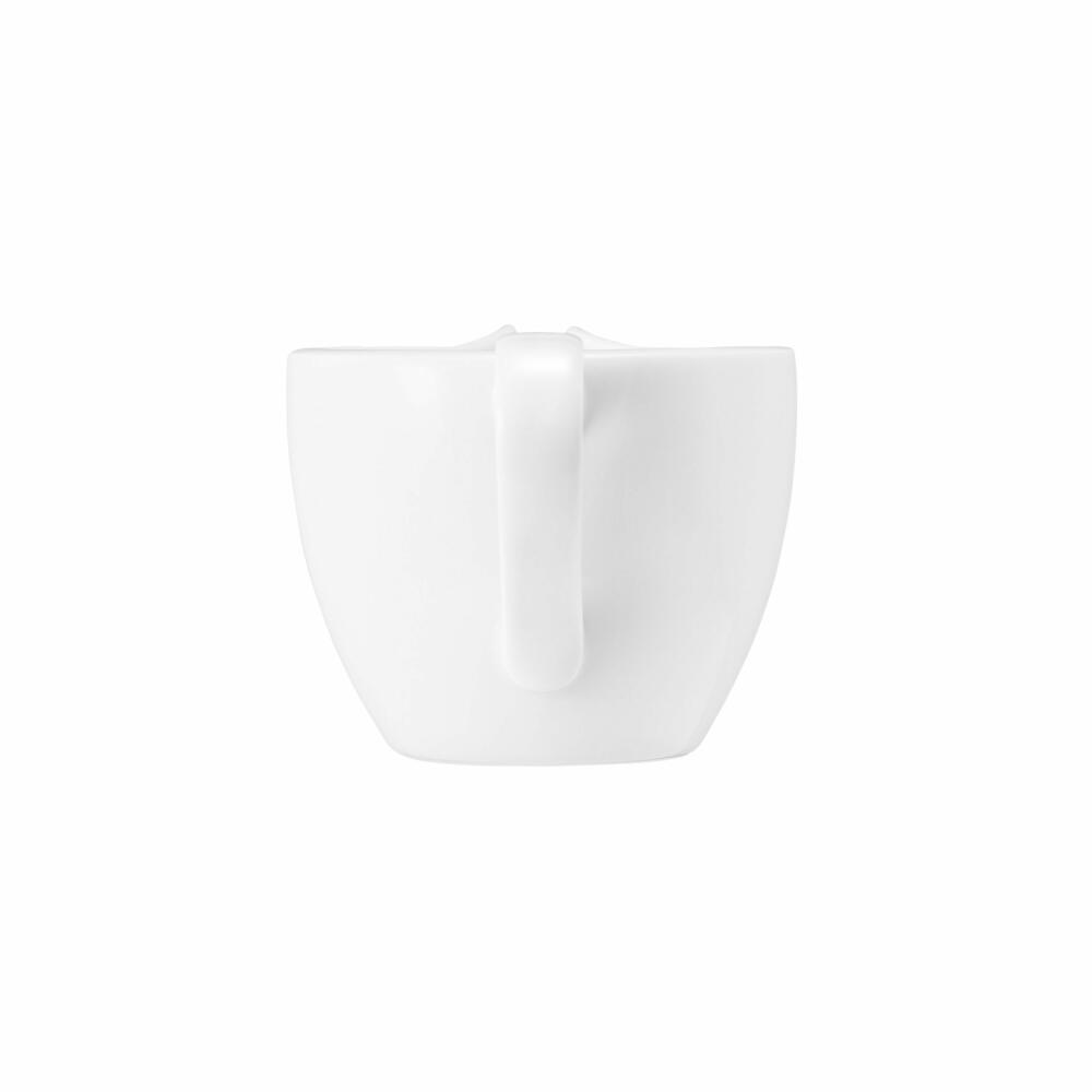 Seltmann Weiden Beat Milchkännchen, Sahnekännchen, Milchkanne, Milch Kännchen, Porzellan, Weiß, 290 ml, 001.751340