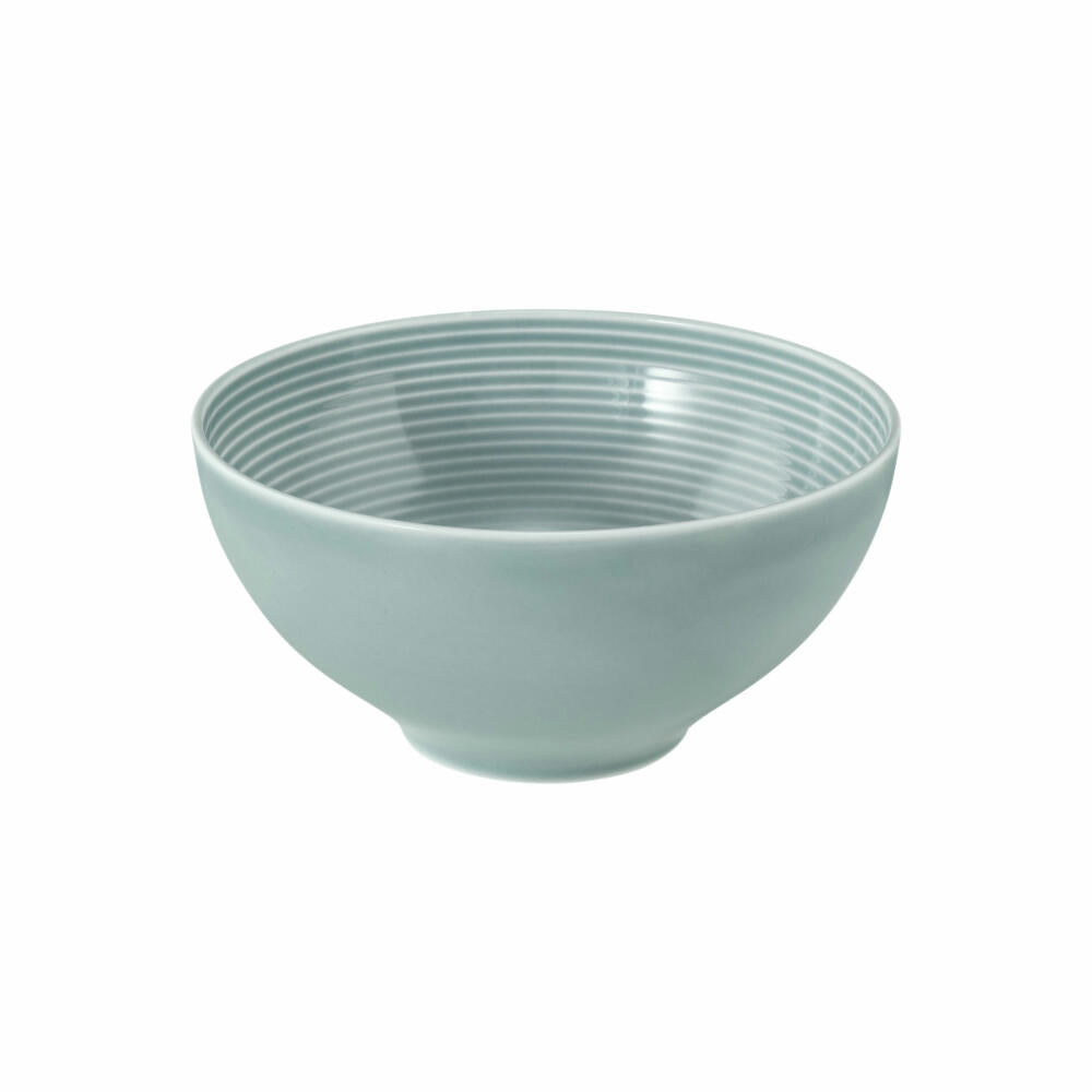 Seltmann Weiden Beat Arctic Blue Bowl Round, Bowl, Cereal Bowl, Soup Bowl, Porcelain, Light Blue, Ø 15.5 cm, 001.751313
