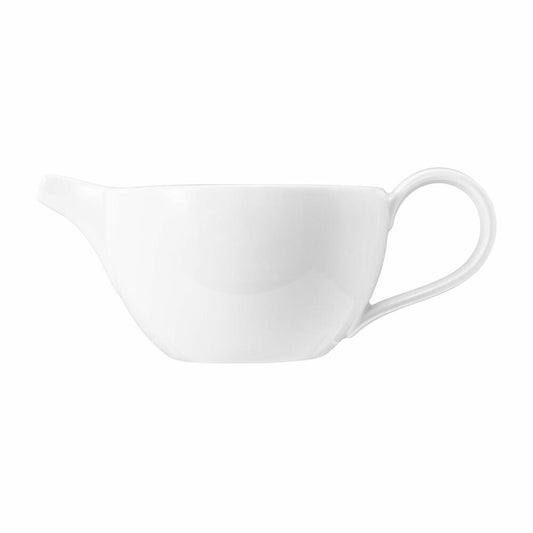 Seltmann Weiden Beat Sauciere, Soßenkanne, Saucenkanne, Soßenkännchen, Porzellan, Weiß, 550 ml, 001.751372