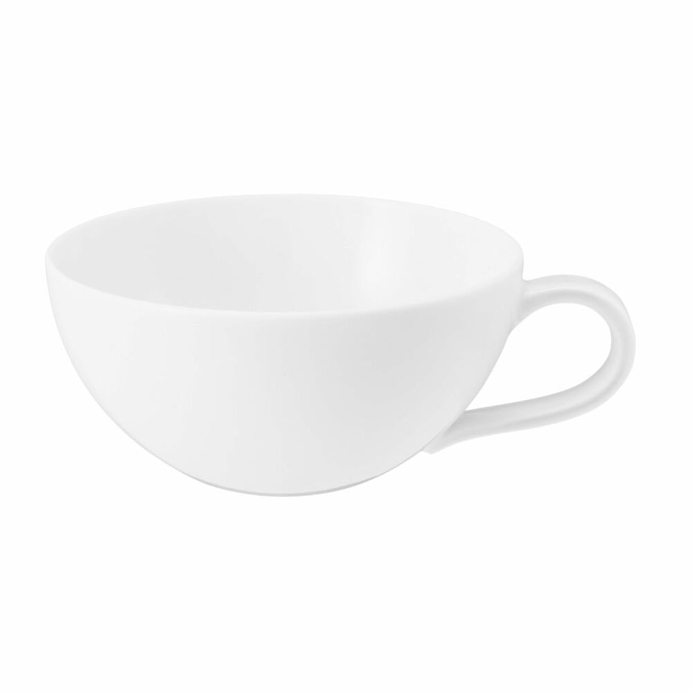 Seltmann Weiden Beat Teeobertasse, Teetasse, Tee Tasse, Obertasse, Porzellan, Weiß, 300 ml, 001.751344