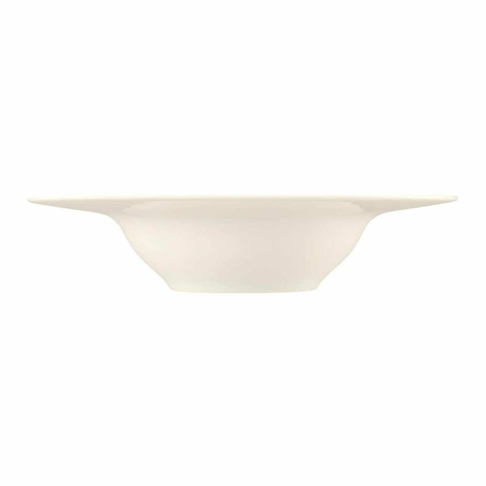 Seltmann Weiden Zoé Fine Diamond pasta plate, dinner plate, plate, porcelain, plain, Ø 26.1 cm, 001.746256