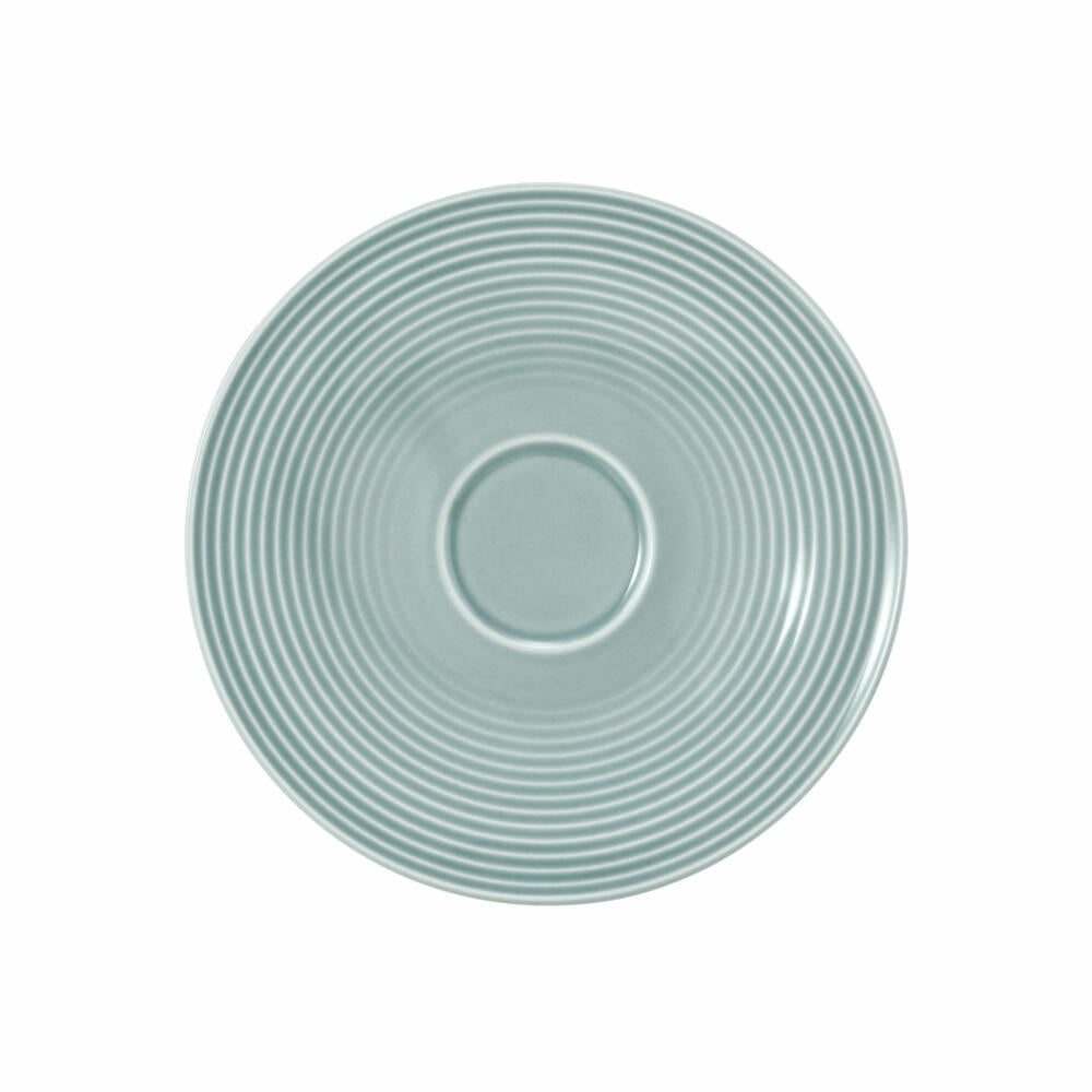 Seltmann Weiden Beat Arctic Blue Combination Saucer Large, Underplate, Porcelain, Light Blue, Ø 16.5 cm, 001.751316