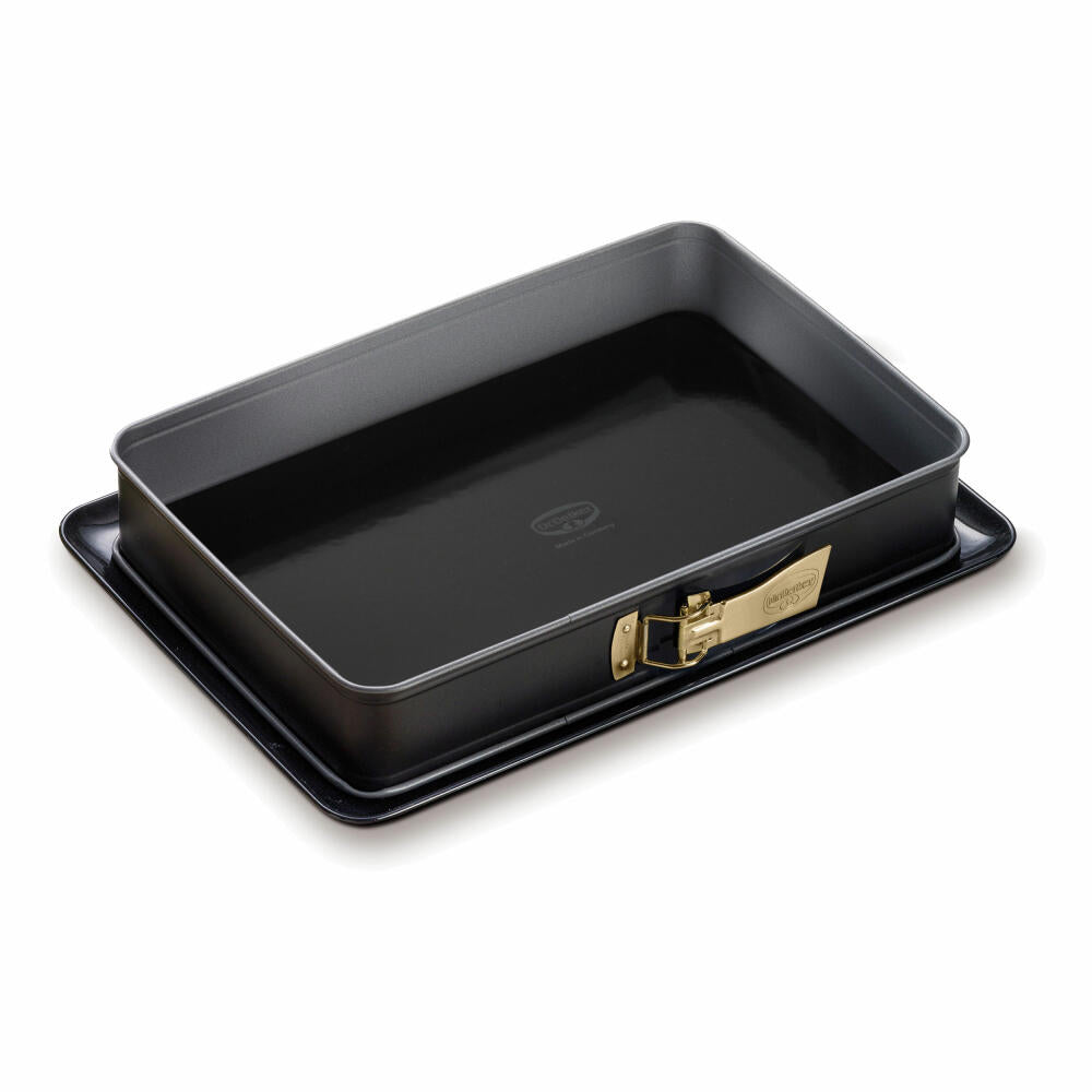 Dr. Oetker rectangular springform pan BackIdee, enamel, baking pan, cake pan, cake form, 1122