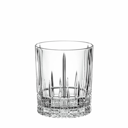 Spiegelau Perfect Serve Ice Ball Set, 2 DOF Tumbler + Eisball-Form, Glas, Transparent, 368 ml, 4500276