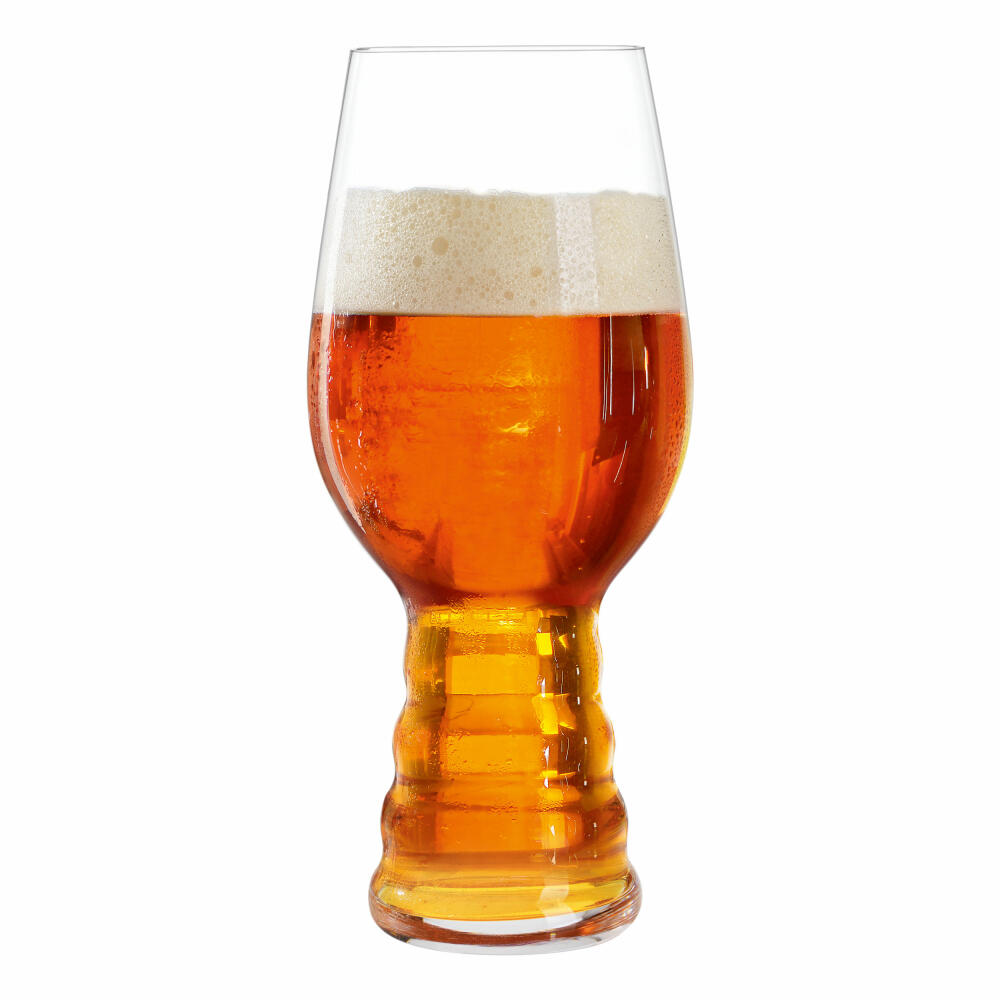 Spiegelau Craft Beer Glasses IPA Glas, 2er Set, Bierglas, Craftbierglas, Trinkglas, Kristallglas, 540 ml, 4992662