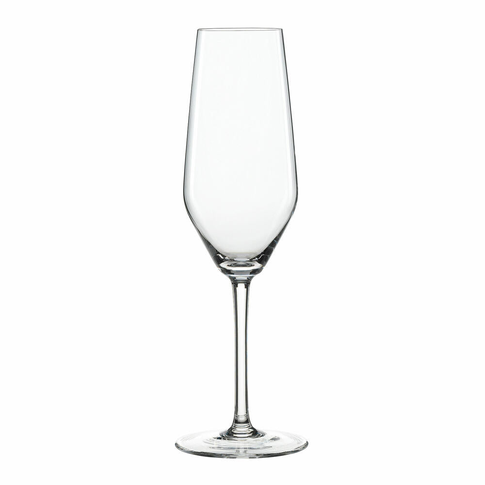 Spiegelau Style Champagnerflöte, 4er Set, Sektglas, Sekt Glas, Proseccoglas, Champagnerglas, Kristallglas, 240 ml, 4670187