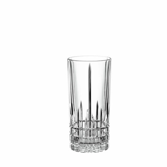 Spiegelau Perfect Serve Ice Cube Set, 2 Longdrinkgläser + Eiswürfelform, Glas, Transparent, 350 ml, 4500279