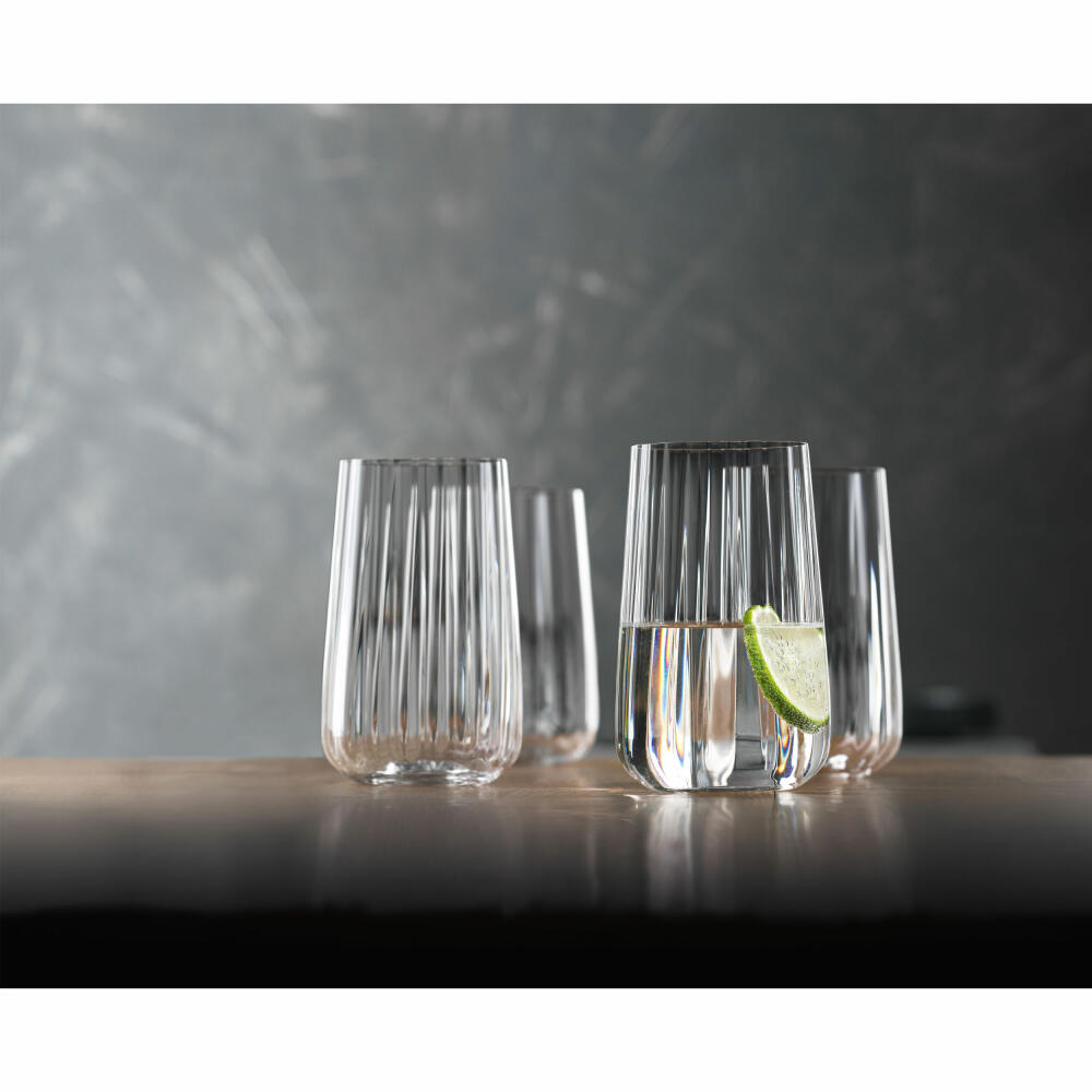 Spiegelau Longdrinkglas Set LifeStyle 4-tlg., Trinkgläser, Kristallglas, 510 ml, 4450179