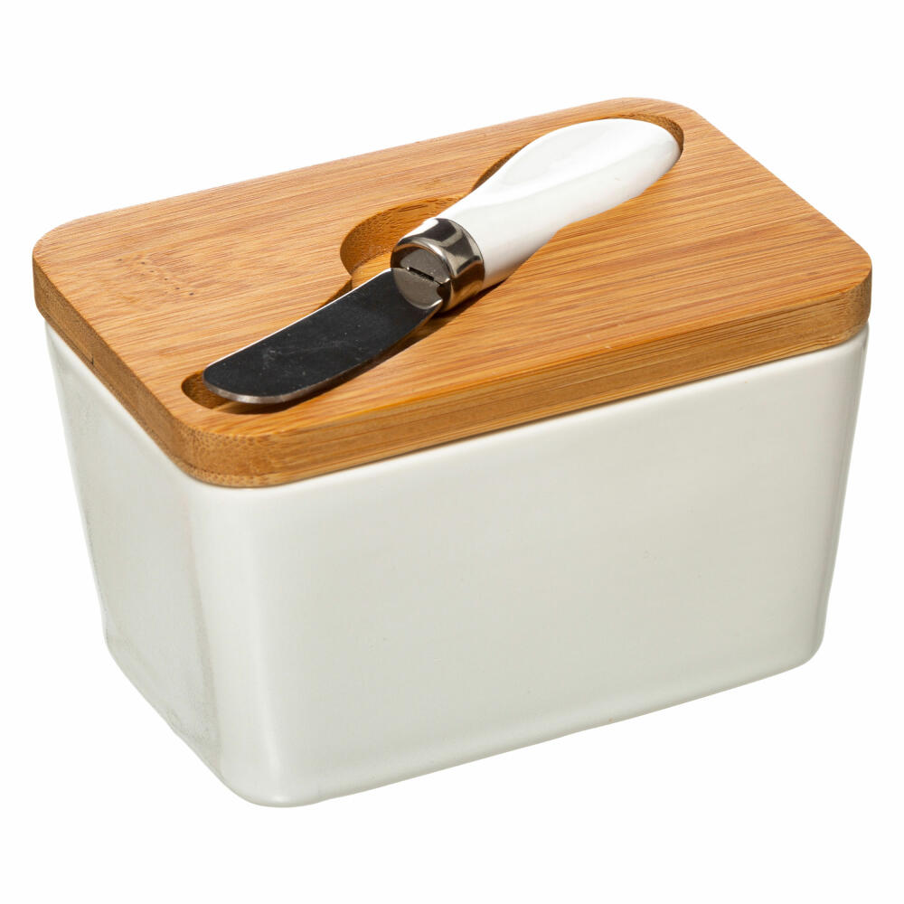 5Five Simply Smart Butterdose mit Streichmesser, Butterschale, Keramik –  Ambiente3000
