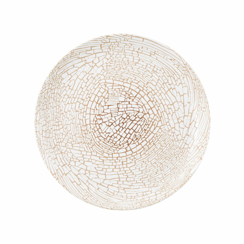 Seltmann Weiden Liberty dinner plate, plate, porcelain, craquelure, Ø 27.9 cm, 001.764221