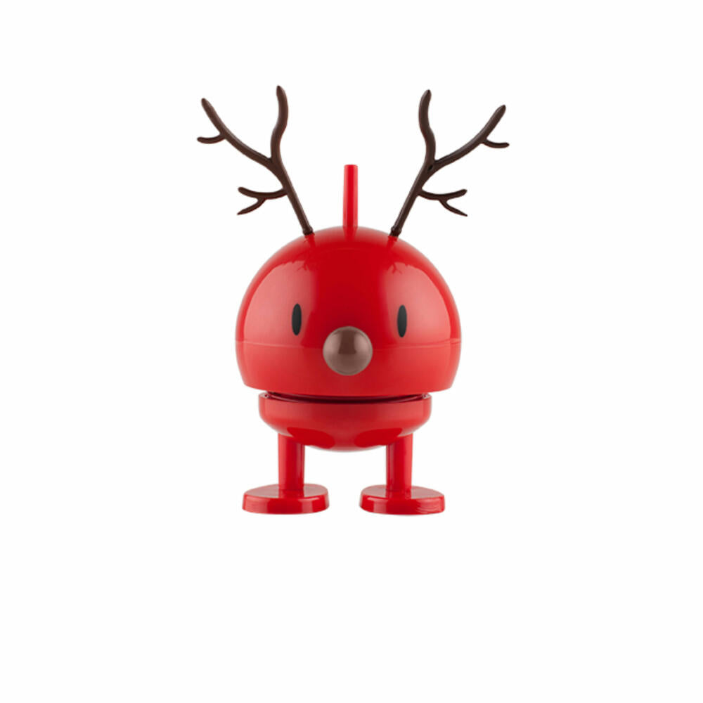 Hoptimist Baby Blitzen Bumble, Small, Wobble Figure Game Idea, Plastic, Red, 26277