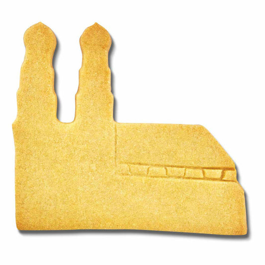Städter embossed cookie cutter Frauenkirche Munich, cookie cutter, cookie mold, biscuit, cookies, stainless steel, 13 cm, 200814