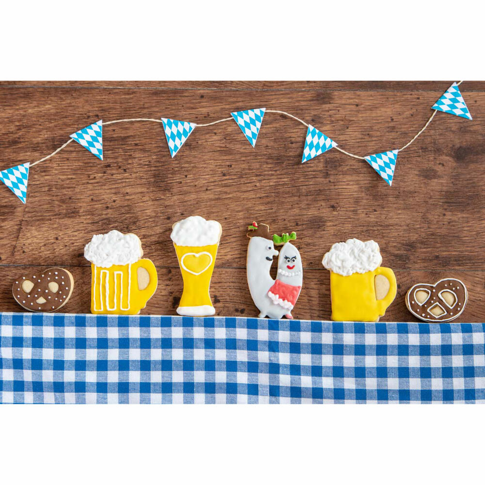 Städter Präge-Ausstecher Brezel, Ausstechform, Plätzchenform, Keks, Plätzchen, Edelstahl, 5 cm, 199934