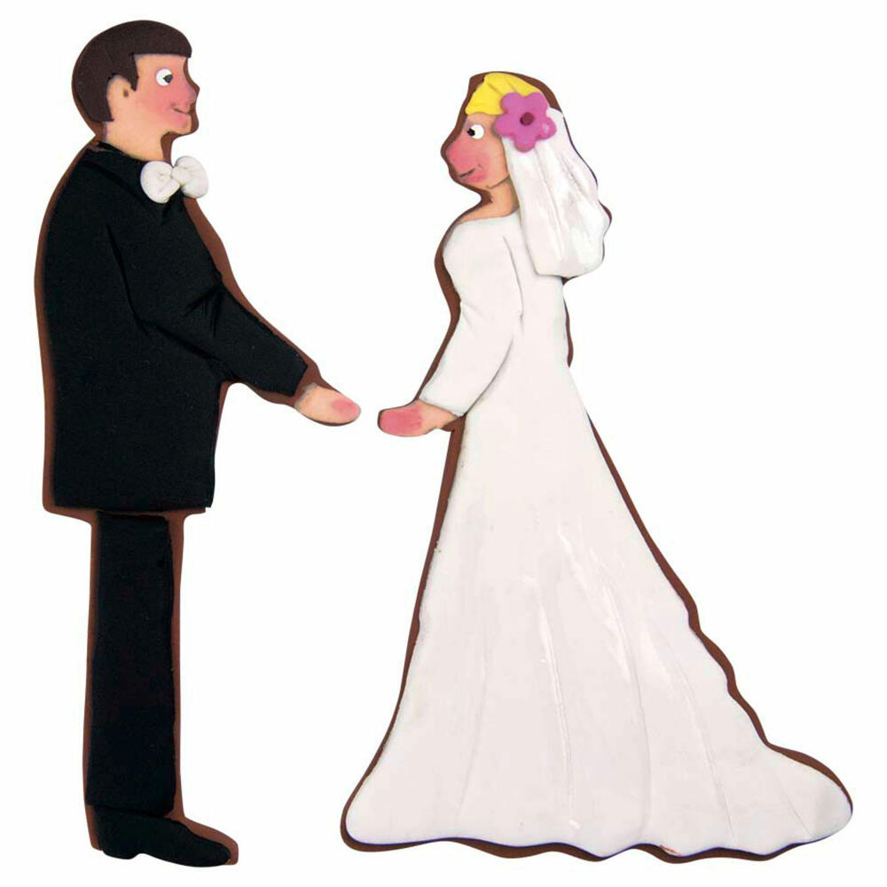 Städter Ausstecher Braut / Prinzessin, Ausstechform, Plätzchenform, Keks, Plätzchen, Edelstahl, 9 cm, 200104