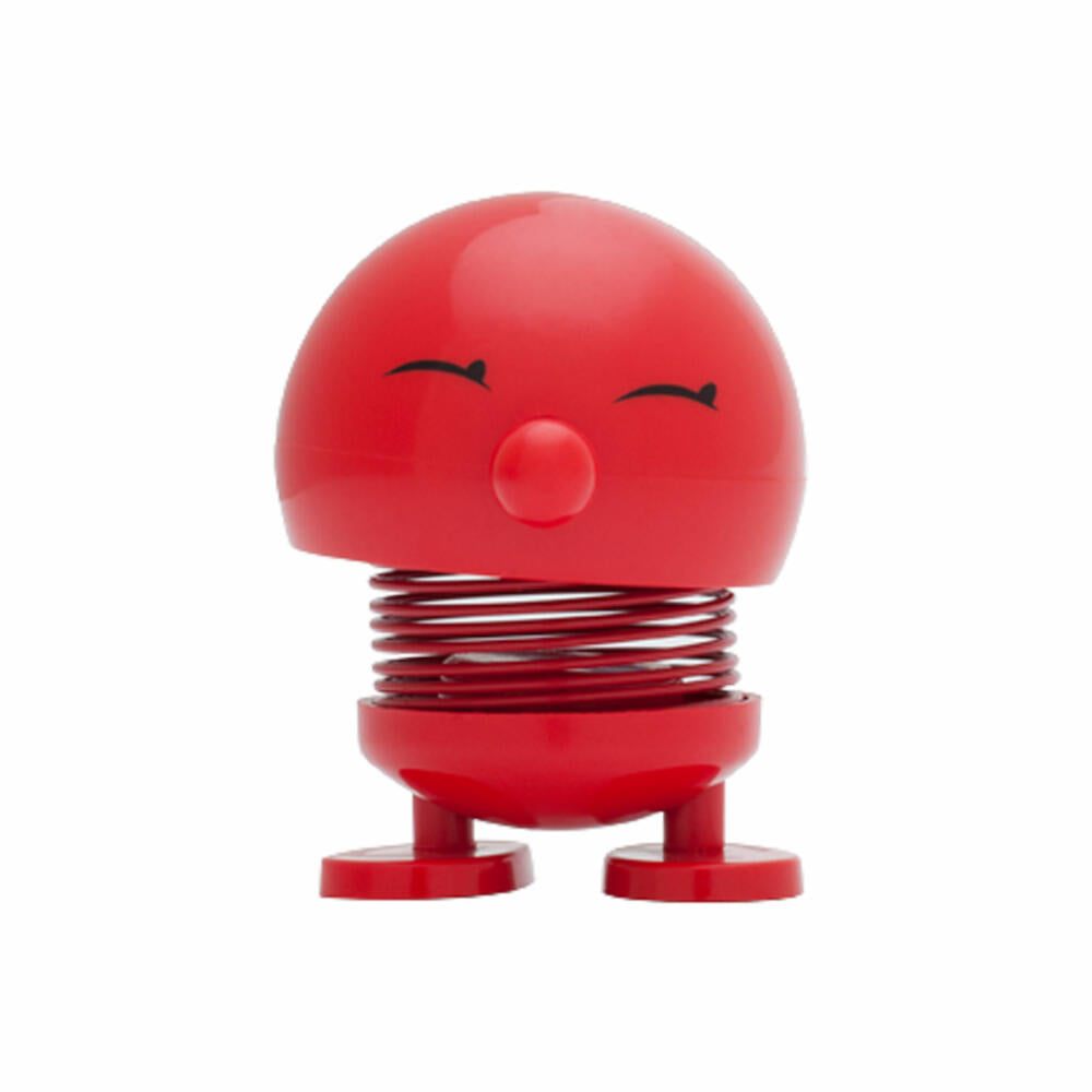 Hoptimist Baby Bimble, Small, Girl with Smiling Eyes, Decoration / Play Idea, Plastic, Red, 26056