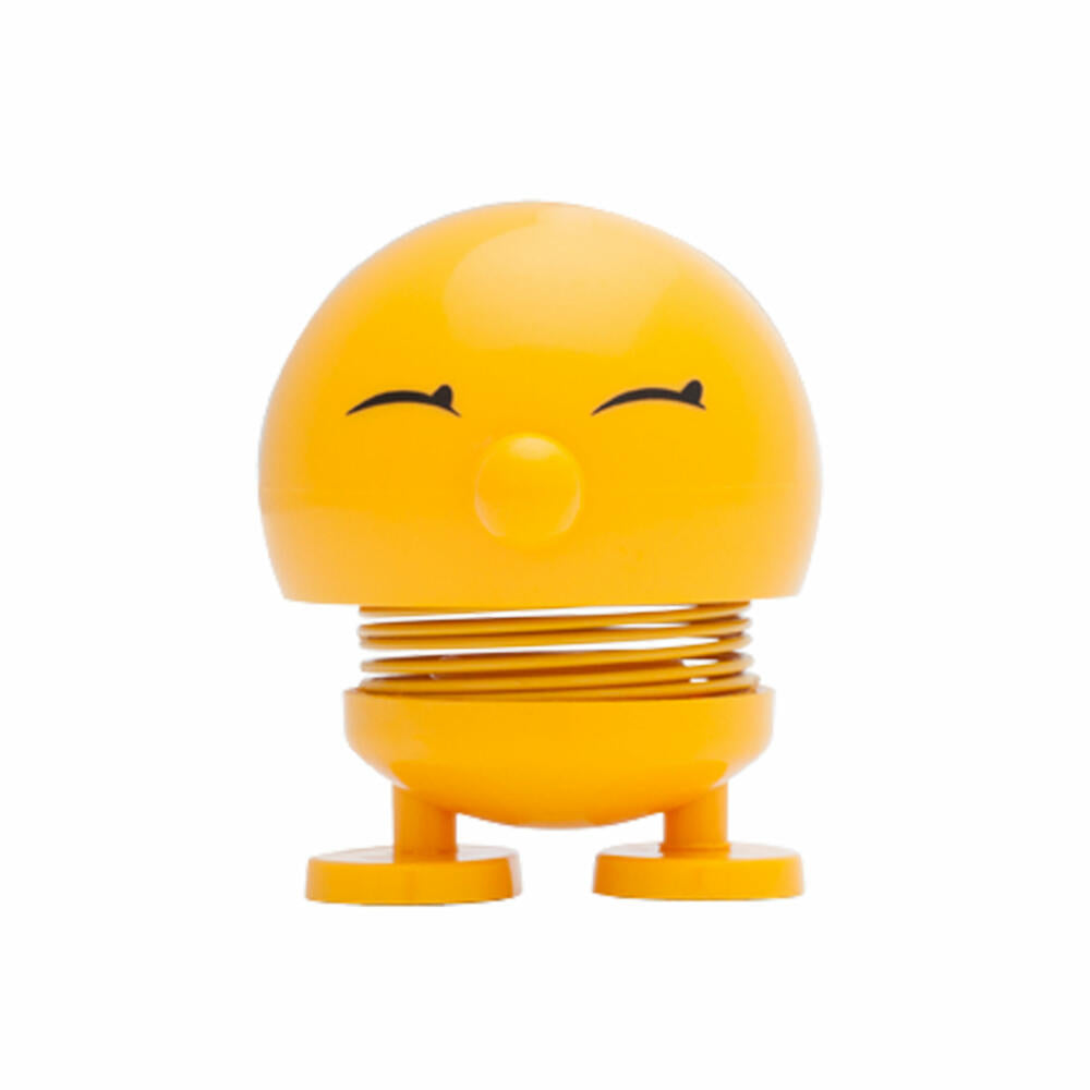 Hoptimist Baby Bimble, Small, Girl with Smiling Eyes, Decoration / Play Idea, Plastic, Yellow, 26054