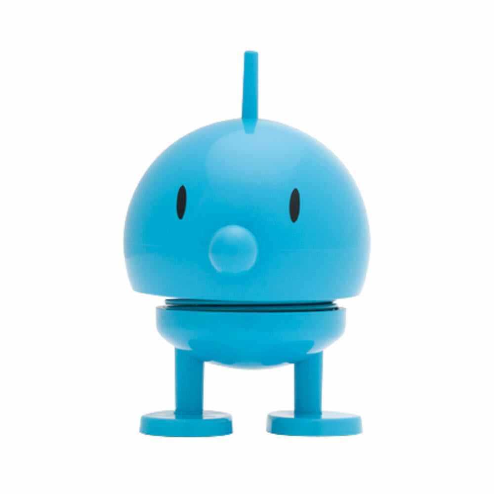 Hoptimist Baby Bumble, Klein, Junge mit Fröhlichen Augen, Deko- / Spielidee, Kunststoff, Türkis, 26083