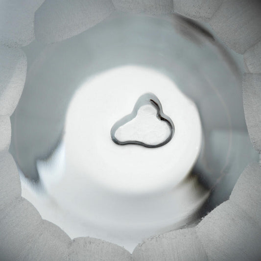 Leonardo Vase Bellagio, Blumenvase, Dekovase, Glas, Anthrazit, 9 cm, 036444