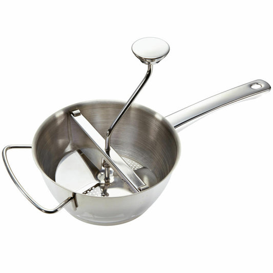 Leifheit Passiermühle, Passiergerät, Passiersieb, Passevite, Edelstahl, 23080