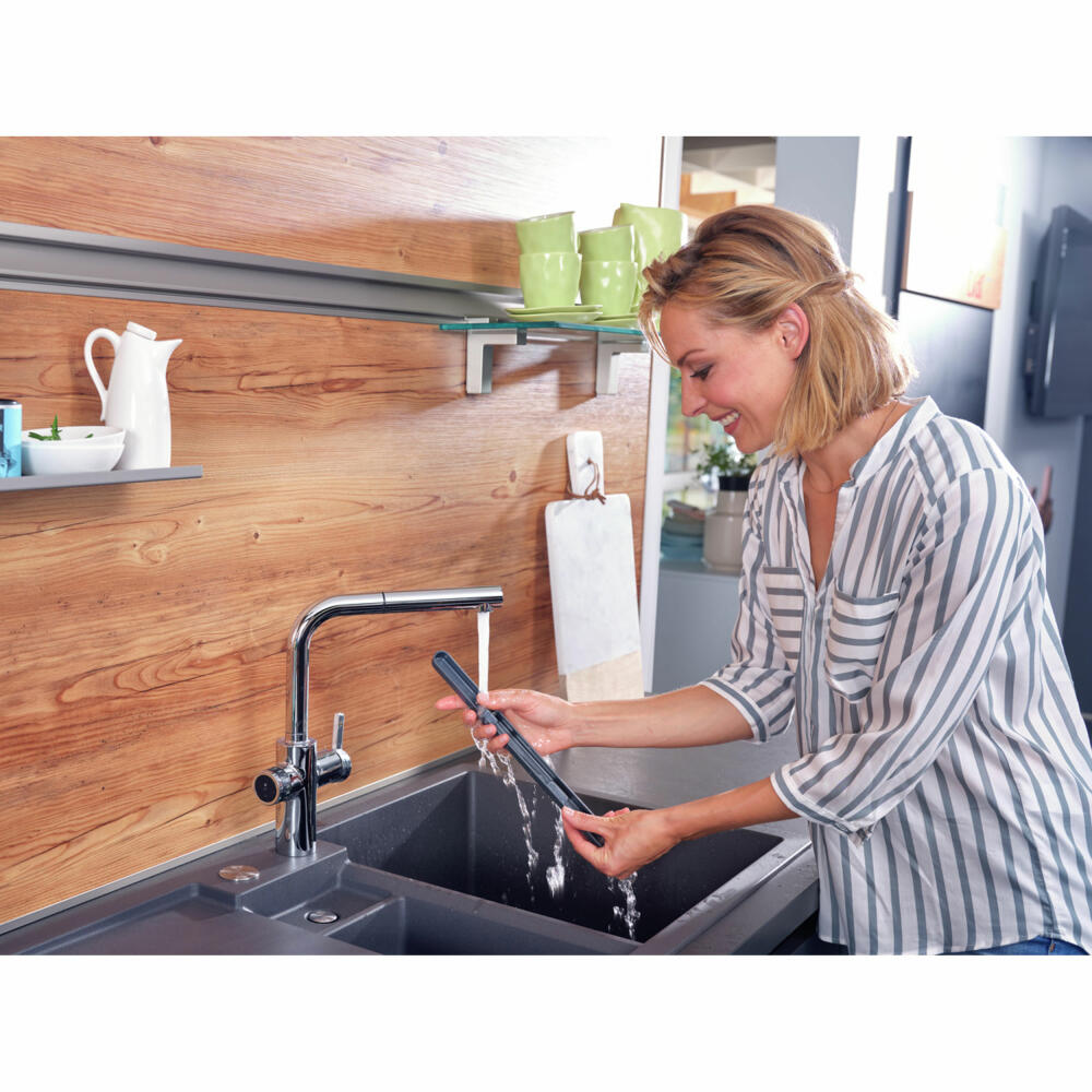 Leifheit Vakuumiergerät Vacu Power 500, Vakuum Gerät, Vakuumierer, Kunststoff, Silber, Schwarz, 3236