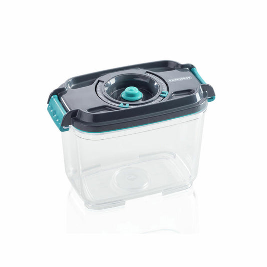 Leifheit Vakuum-Frischhaltedosen Set, 4-tlg., Frischhaltedose, Vorratsdose, Vakuum Aufbewahrungsdose, Dosen, 03233