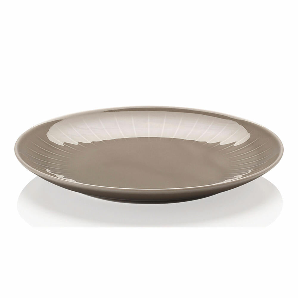 Rosenthal Joyn Teller flach, Essteller, Porzellan, Grau, 20 cm, 44020-640202-10860