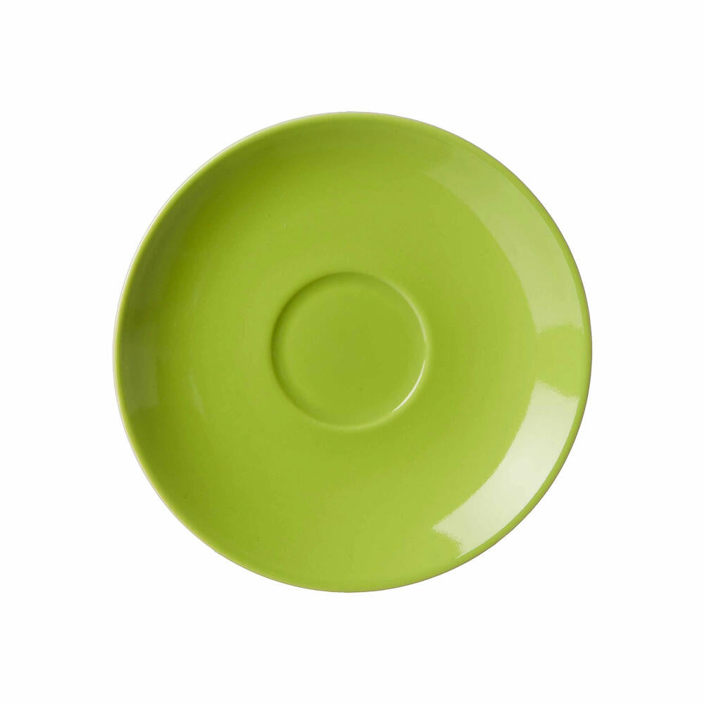 Ritzenhoff & Breker Doppio Espresso Saucer, Under Cup, Tableware, Porcelain, Green, Ø 12 cm, 516838