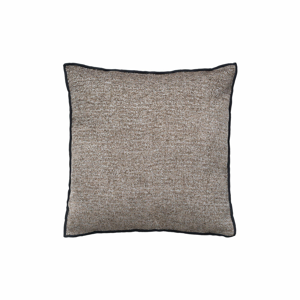 Blomus Kissenbezug Chenille, Kissenhülle für Kopf- oder Sofakissen, Polyester, Espresso, 45 x 45 cm, 66542
