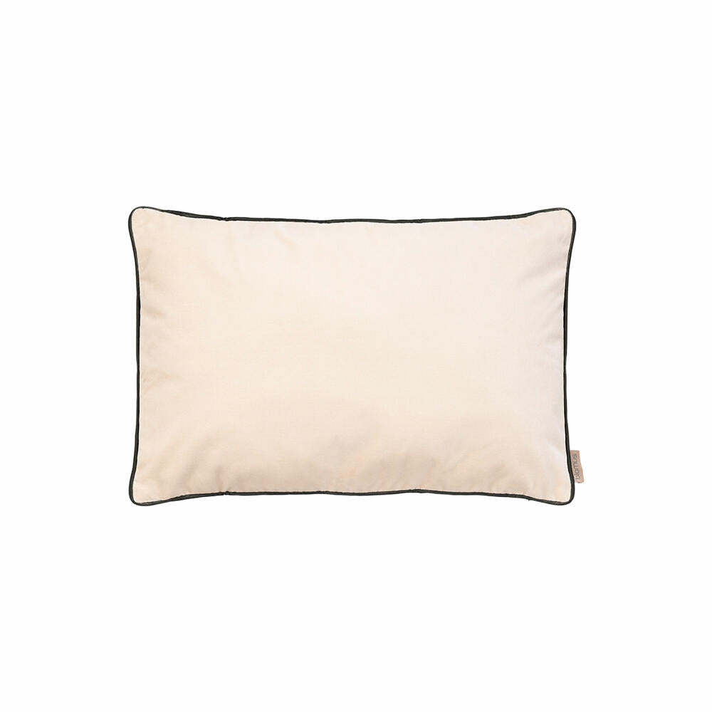Blomus Kissenbezug Velvet, Kissenhülle für Kopf- oder Sofakissen, Baumwolle, Moonbeam, 30 x 50 cm, 66560