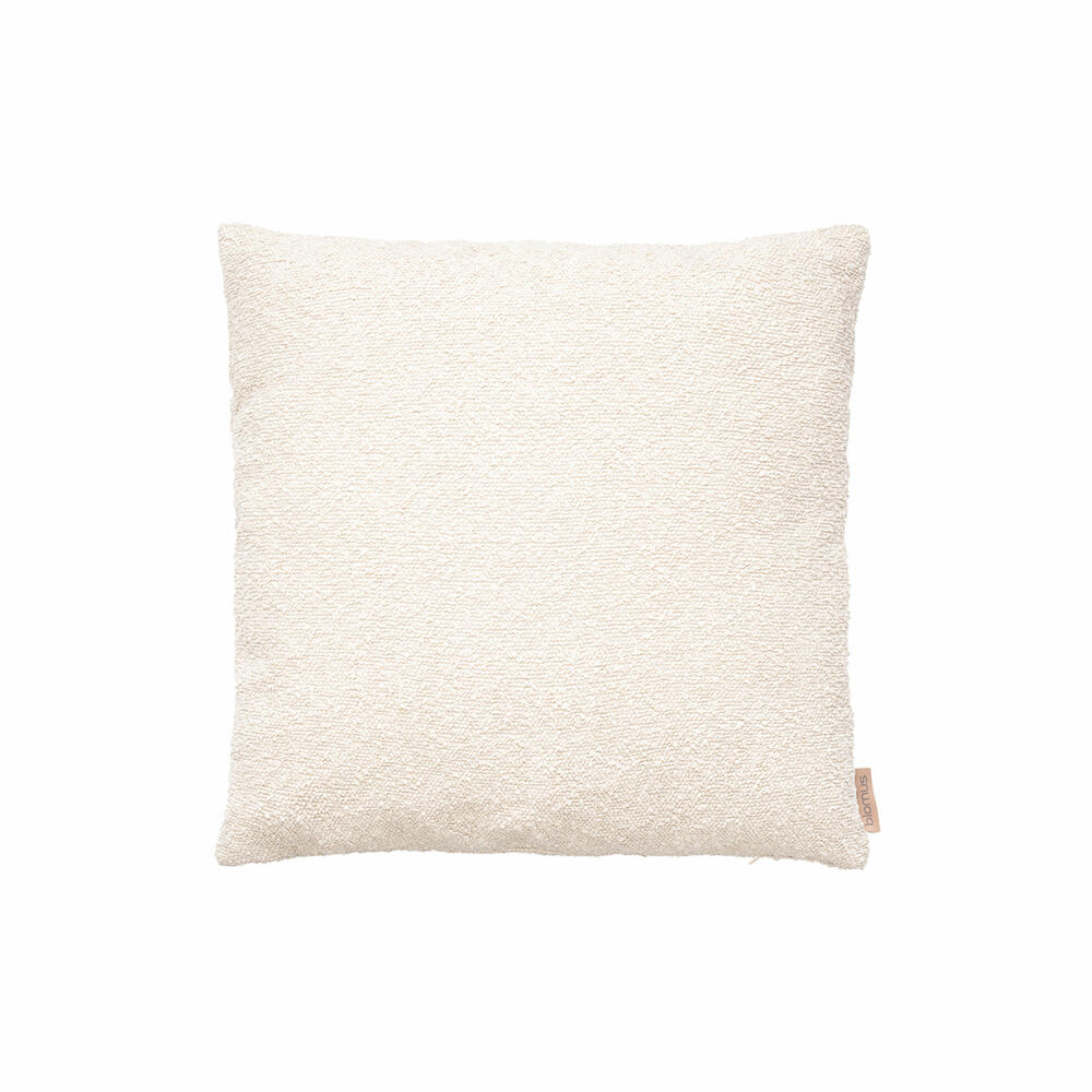 Blomus Kissenbezug Boucle, Kissenhülle für Kopf- oder Sofakissen, Moonbeam, 40 x 40 cm, 66578
