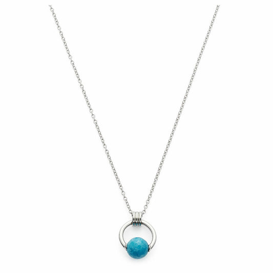 Leonardo Jewels Halskette Noce, Kette, Modeschmuck, Schmuck, Edelstahl, Blau, 022047