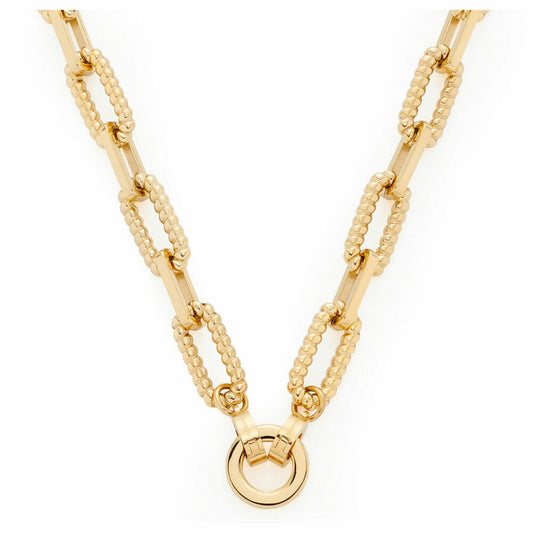 Leonardo Jewels Halskette Moni Clip&Mix, Kette, Halsschmuck, Edelstahl, Golden, 43 cm, 022232