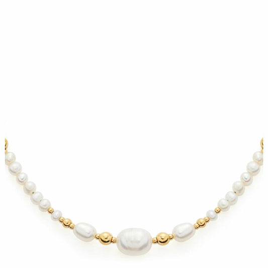 Leonardo Jewels Halskette Inka, Kette, Modeschmuck, Halsschmuck, Edelstahl, Golden, 022062