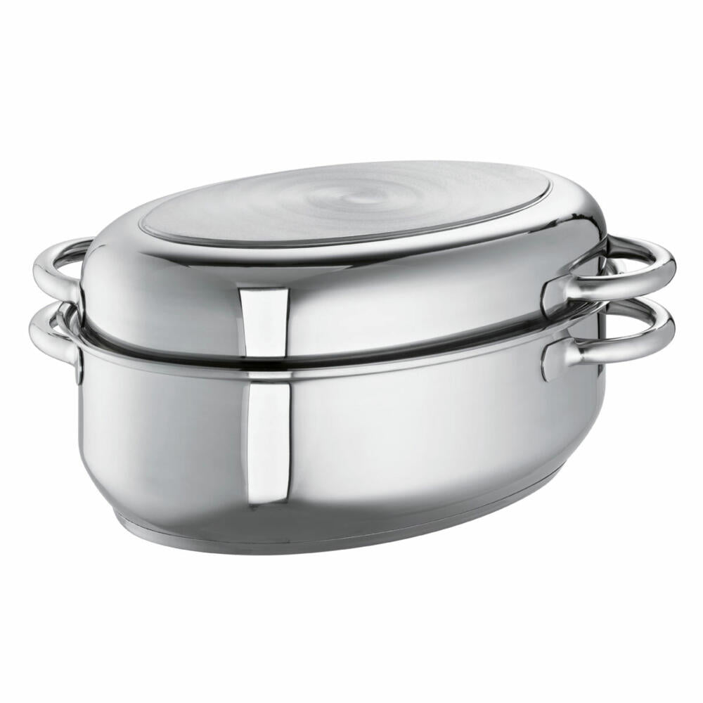 Schulte-Ufer Multi-Roaster, Universal Roaster, Stainless Steel 18/10, 30x19 cm, 7 L, 6789-34