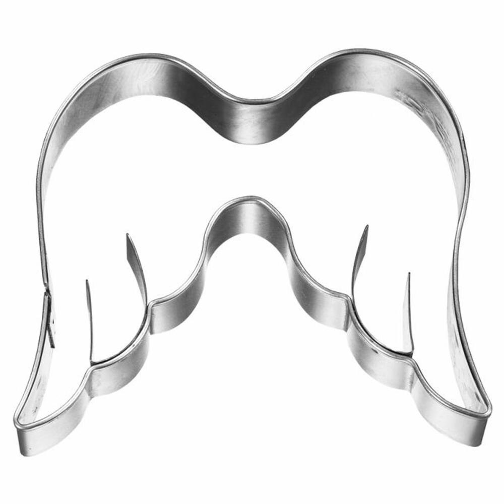 Birkmann cookie cutter fairy wings, cookie cutter, cookie mold, biscuit, cookies, stainless steel, 7.5 cm, 197398