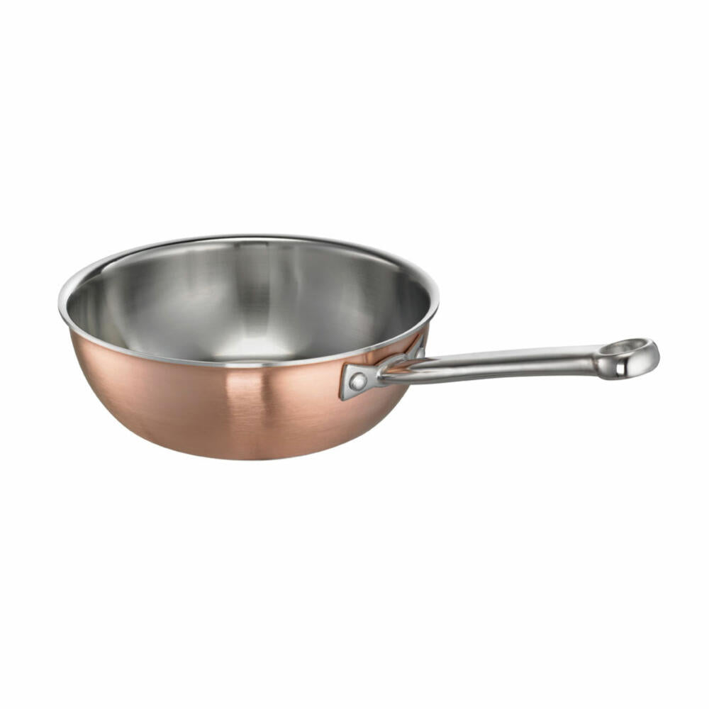 Schulte-Ufer Sauteuse De Luxe i, saucepan, saucepan, stainless steel 18/10, 20 cm, 2 L, 9540-20 i