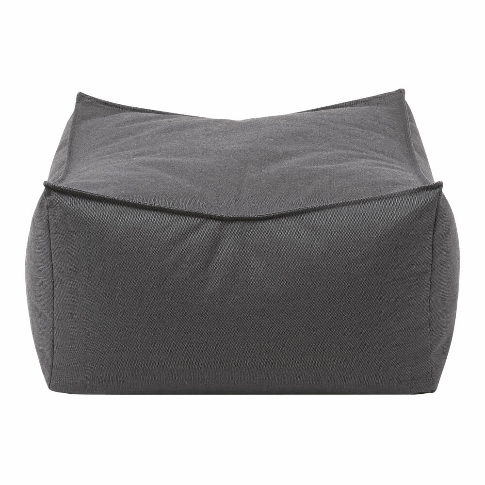 Blomus stool STAY coal, seat cushion, cushion, synthetic fiber, plastic, dark grey, 62004