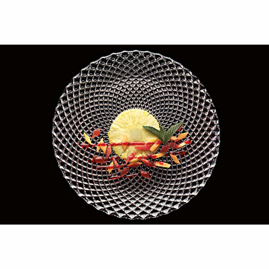 Nachtmann Dancing Stars Rumba Platzteller Set, 2er Set, Servierteller, Glasteller, Kristallglas, Ø 32 cm, 0089995-0