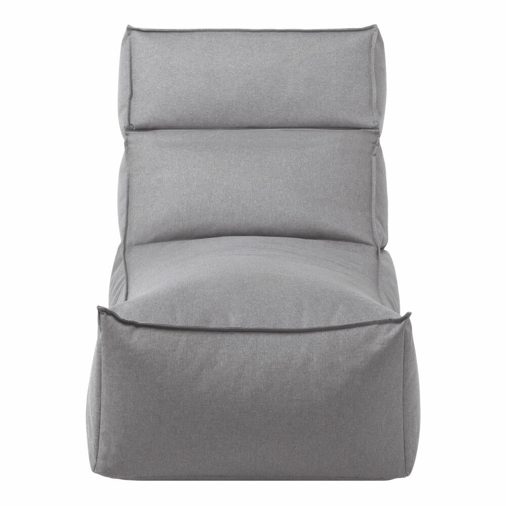 Blomus lounger STAY stone, lounger cushion, bean bag, synthetic fiber, plastic, Mid Grey, 62000