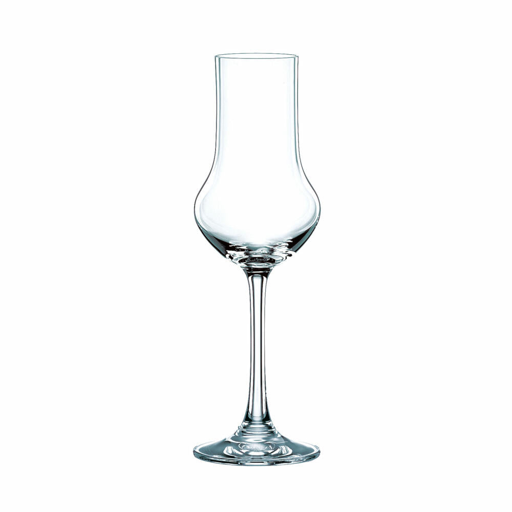 Nachtmann Vivendi Obstbrand Glas, 4er Set, Schnapsglas, Grappa, Spirituosenglas, Kristallglas, 109 ml, 0089736-0
