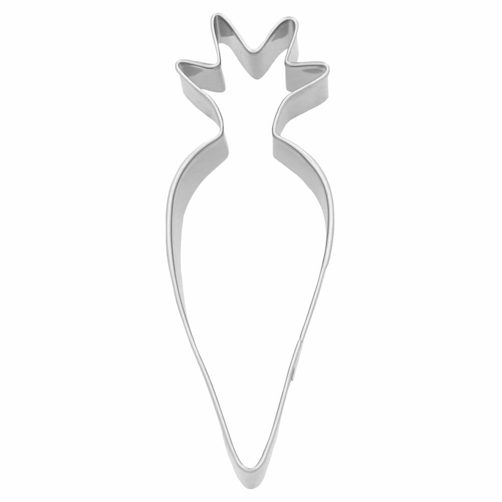 Birkmann carrot cookie cutter, cookie cutter, cookie mold, biscuit, cookies, stainless steel, 8.5 cm, 198364