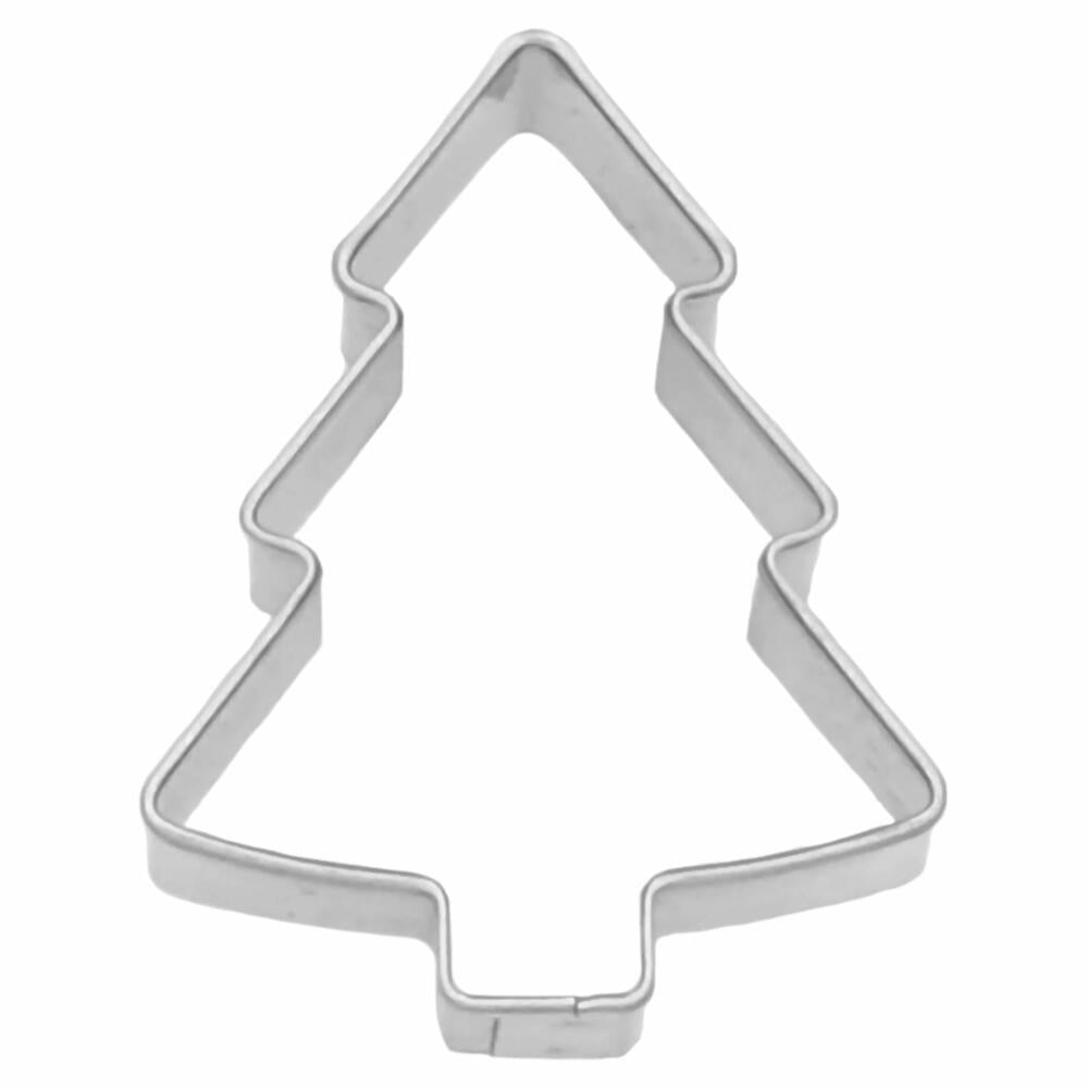 Birkmann Christmas tree cookie cutter, cookie cutter, cookie shape, biscuit, cookies, stainless steel, 4 cm, 199415