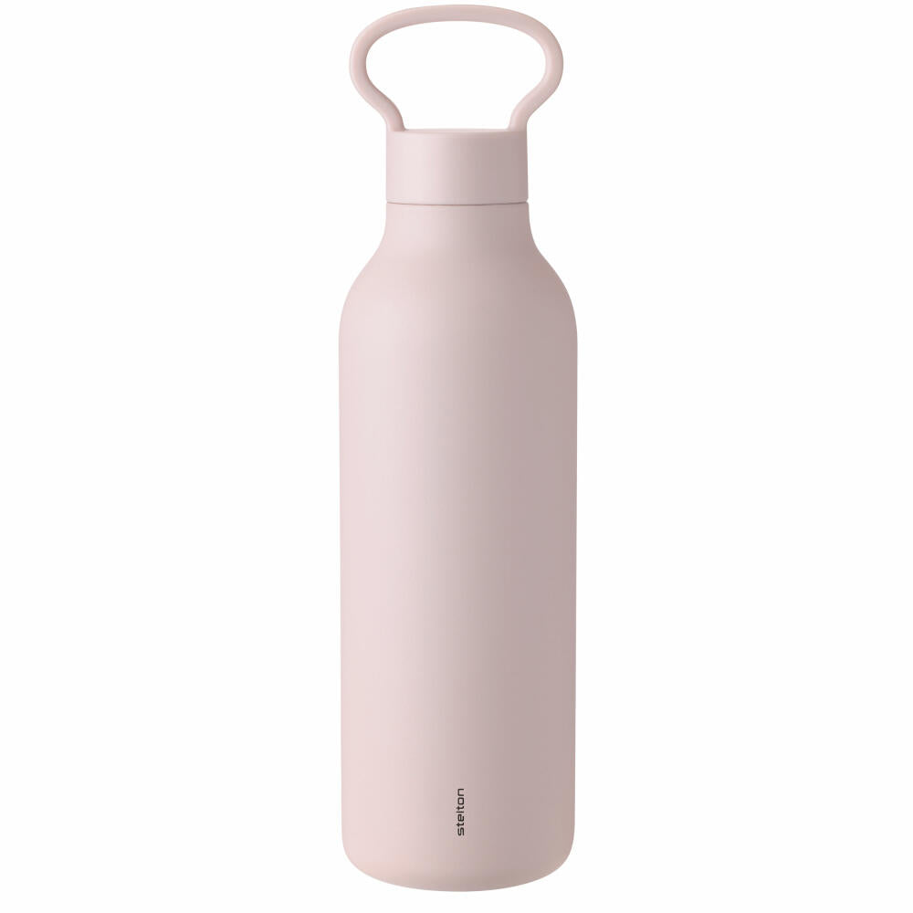 Stelton insulated bottle Tabi, stainless steel, plastic, silicone, Dusty Rose, 550 ml, 372-2