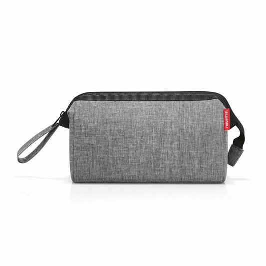 reisenthel travelcosmetic, toiletry bag, bag, toiletry bag, cosmetic bag, polyester fabric, Twist Silver, 4 L, WC7052