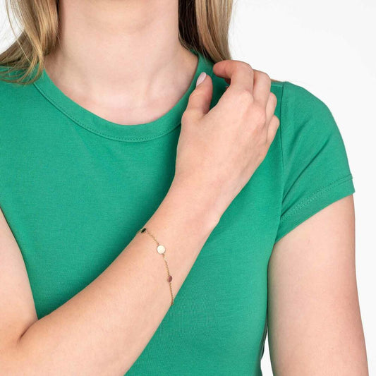 Leonardo Jewels Armband gold Milla CIAO, Armschmuck, Schmuck, Edelstahl IP Gold, 023313