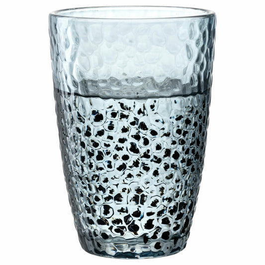 Leonardo Trinkglas Matera, Trinkbecher, Kalk-Natron-Glas, Blau, 340 ml, 024384